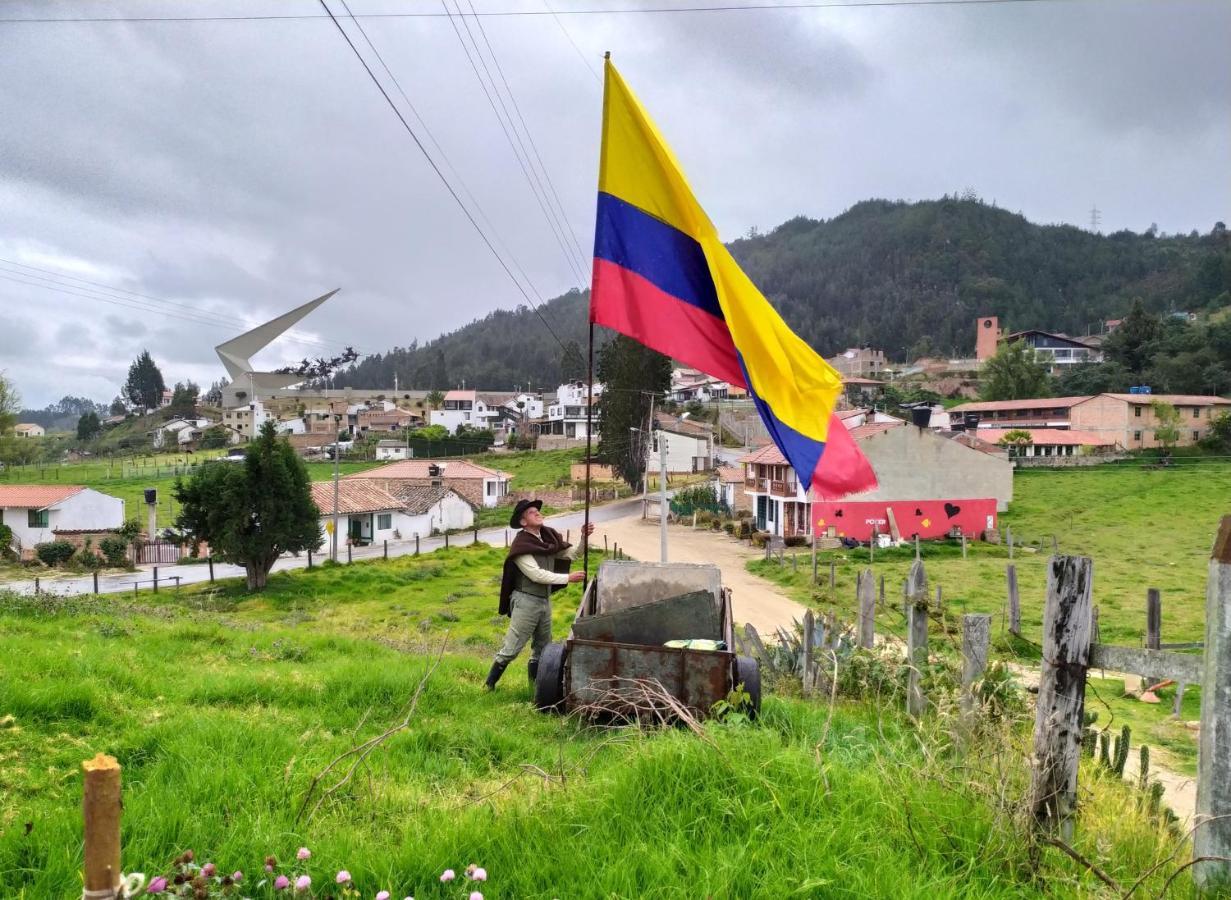 Cabanas & Glamping De Ruana Por Boyaca パイパ エクステリア 写真