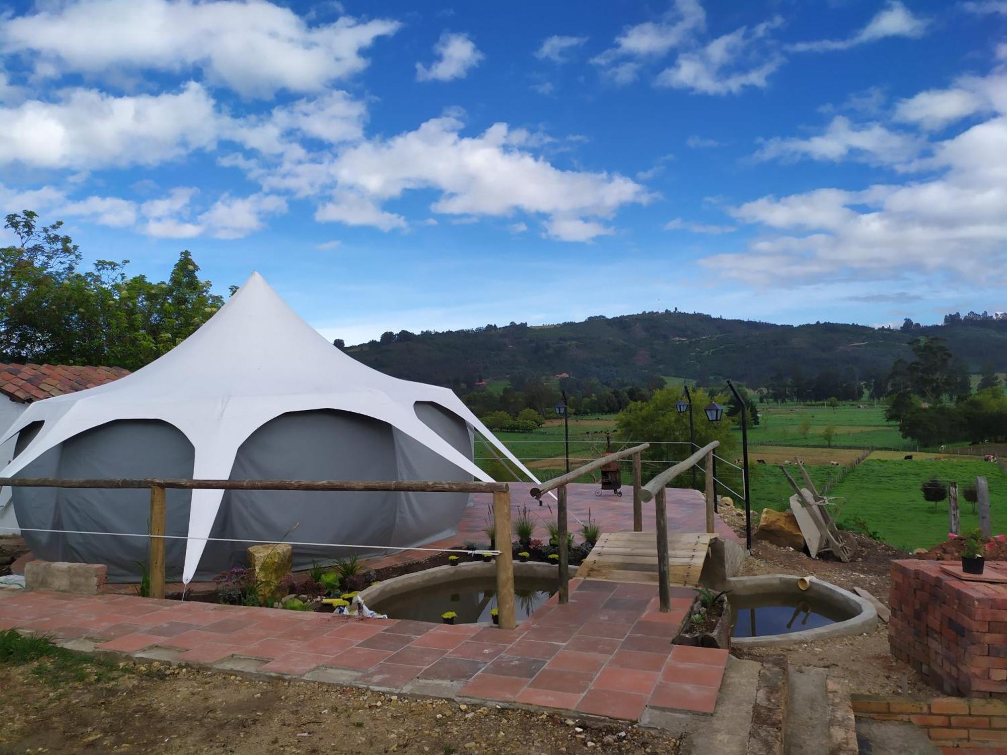 Cabanas & Glamping De Ruana Por Boyaca パイパ エクステリア 写真