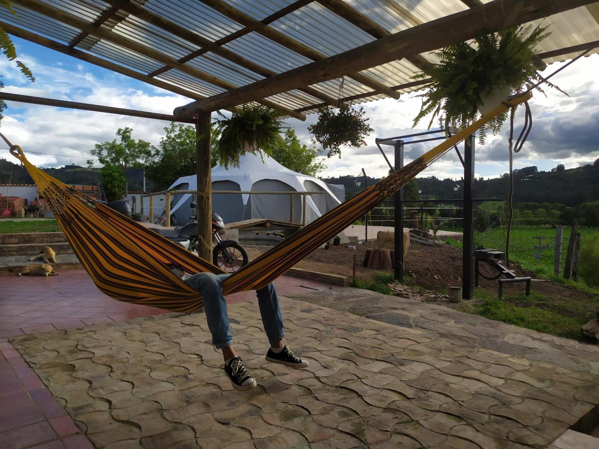 Cabanas & Glamping De Ruana Por Boyaca パイパ エクステリア 写真